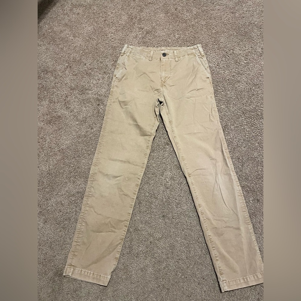 American Eagle Mens Tan Pants